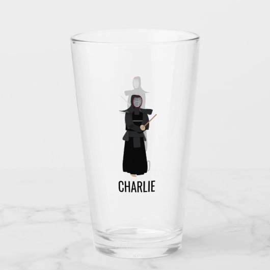 Kendo Glas (Vorderseite)