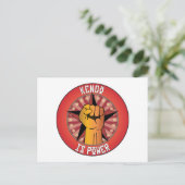 Kendo ist Power Postkarte (Stehend Vorderseite)