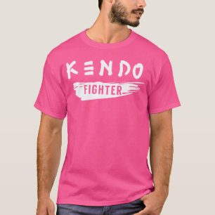 Kendo-Kämpfer Schwertkämpfer japanische Kampfkunst T-Shirt