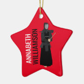 Kendo Keramik Ornament (Links)