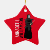Kendo Keramik Ornament (Hinten)