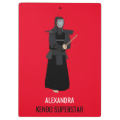 Kendo Klemmbrett (Rückseite)
