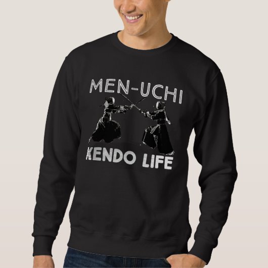 Kendo Leben Men Uchi Sweatshirt (Vorderseite)