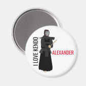 Kendo Magnet (Vorderseite/Rückseite)
