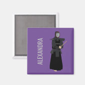 Kendo Magnet (Vorderseite/Rückseite)