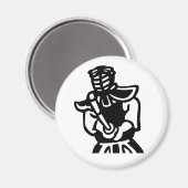 Kendo Magnet (Vorderseite/Rückseite)