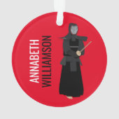 Kendo Ornament (Rückseite)