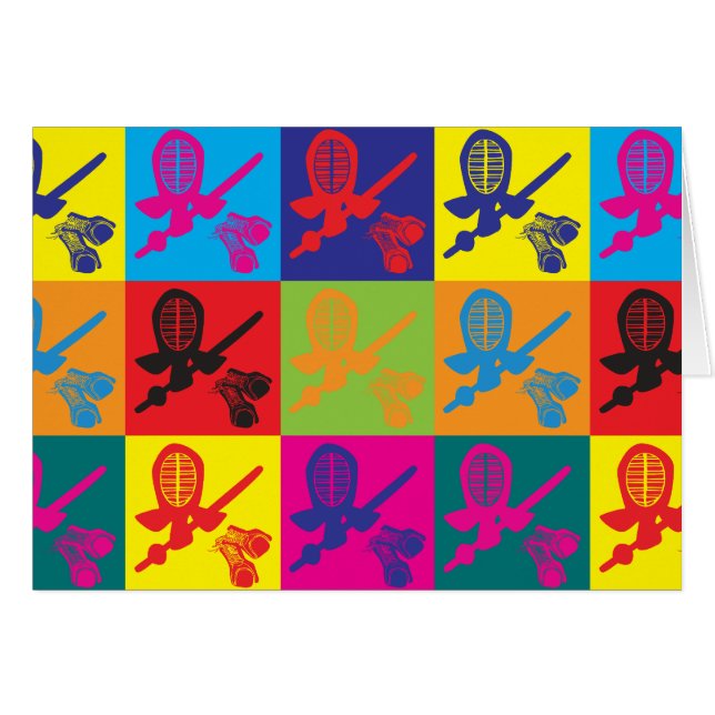 Kendo Pop-Kunst (Vorderseite (Horizontal))