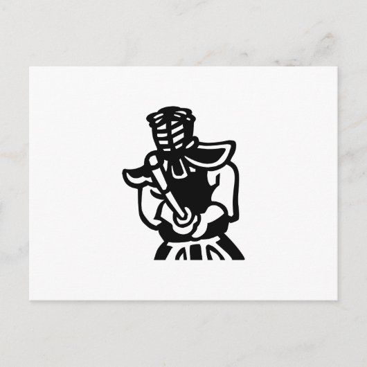 Kendo Postkarte (Vorderseite)