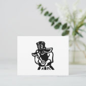 Kendo Postkarte (Stehend Vorderseite)