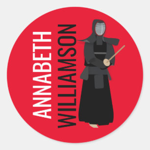 Kendo Runder Aufkleber