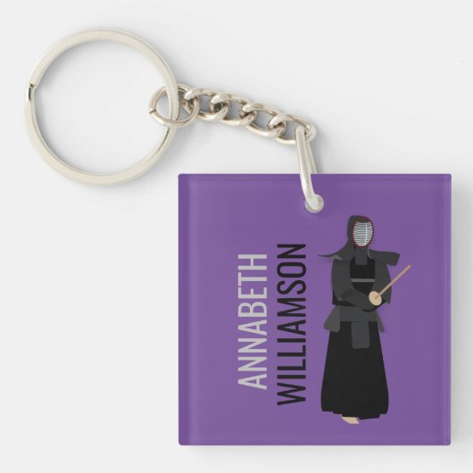 Kendo Schlüsselanhänger (Vorderseite)