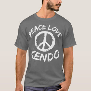 Kendo Sprichwort Design Japan Schwert Kunst Liebe T-Shirt