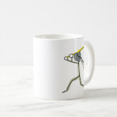 Kendo Stickman Kaffeetasse (VorderseiteRechts)