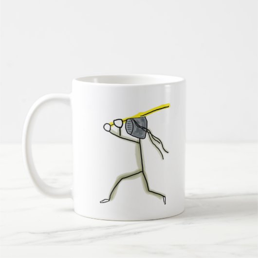 Kendo Stickman Kaffeetasse (Links)