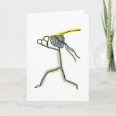 Kendo Stickman Karte (Vorderseite)