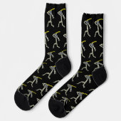 Kendo Stickman Socken (Linkes Detail)