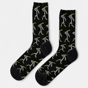Kendo-Stickman Socken