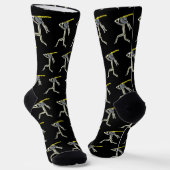 Kendo Stickman Socken (Gewinkelt)