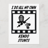 Kendo Stunts Postkarte (Vorderseite)