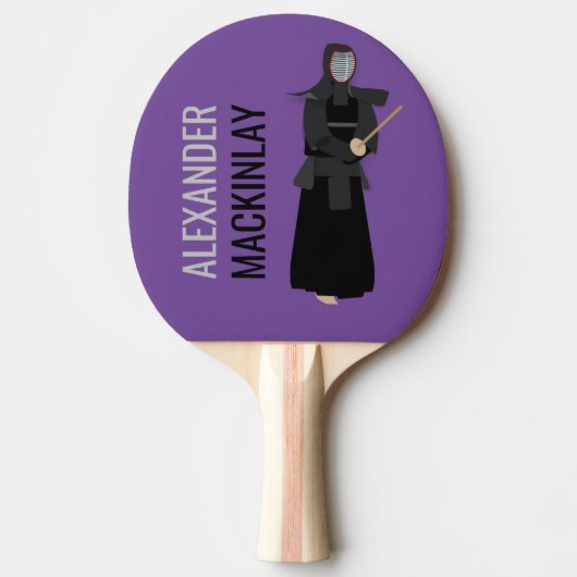 Kendo Tischtennis Schläger (Vorderseite)
