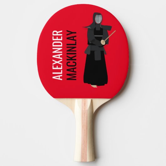 Kendo Tischtennis Schläger (Vorderseite)