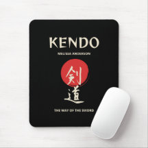 Kendo Vintage Rot Schwarz