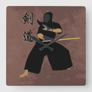 Kendo Wall Uhr