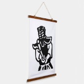 Kendo Wandteppich Mit Holzrahmen (Gewinkelt)