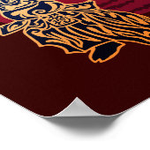 Kendo zanshin poster (Ecke)