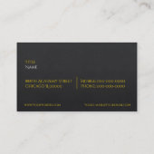 Kendoka Business Card Visitenkarte (Rückseite)