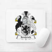 Kendrick Familienwappen Mousepad (Mit Mouse)
