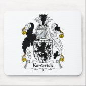 Kendrick Familienwappen Mousepad (Vorne)
