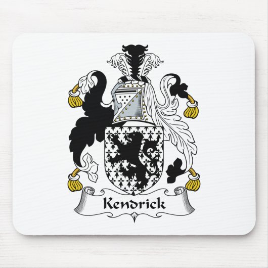 Kendrick Familienwappen Mousepad (Vorne)