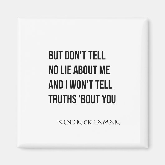 Kendrick Lamar - Euphoria (Stempelsticker) Magnet (Vorne)