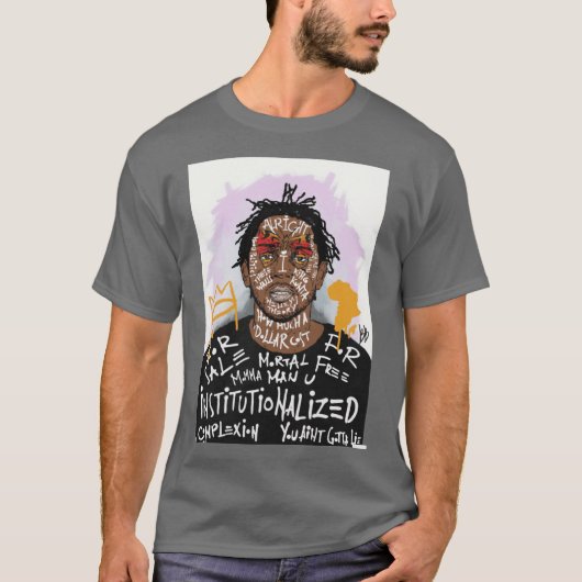 Kendrick Lamar retro T-Shirt (Vorderseite)