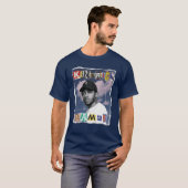 Kendrick Lamar Scrapbook-Effekt-Geschenk T-Shirt (Vorne ganz)
