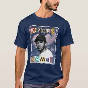 Kendrick Lamar Scrapbook-Effekt-Geschenk T-Shirt