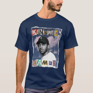 Kendrick Lamar Scrapbook-Effekt-Geschenk T-Shirt