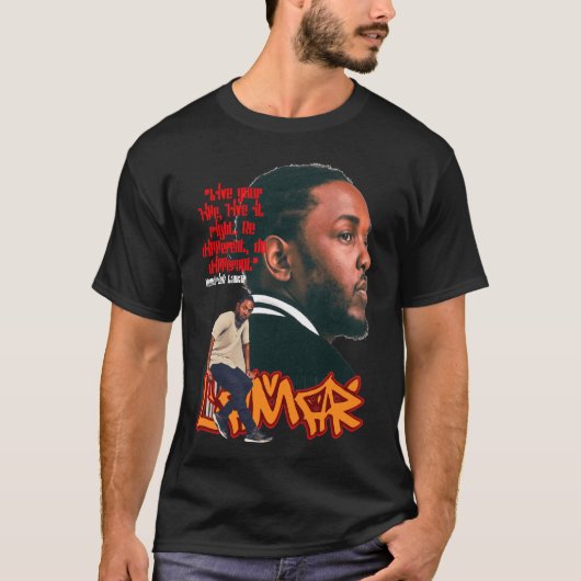 Kendrick Lamar Sei Anders T-Shirt (Vorderseite)