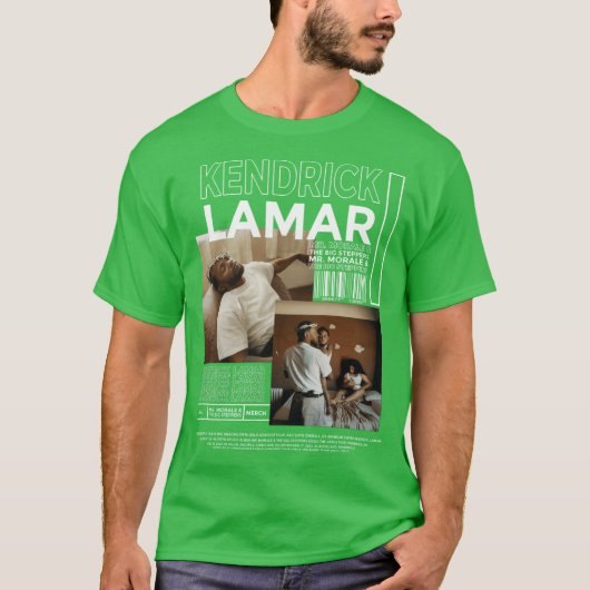 Kendrick Lamar Vintage 90er Junge T-Shirt (Vorderseite)