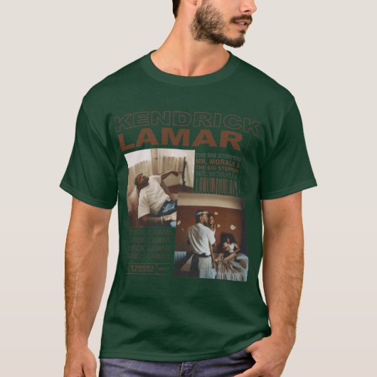 Kendrick Lamar Vintage retro T-Shirt (Vorderseite)