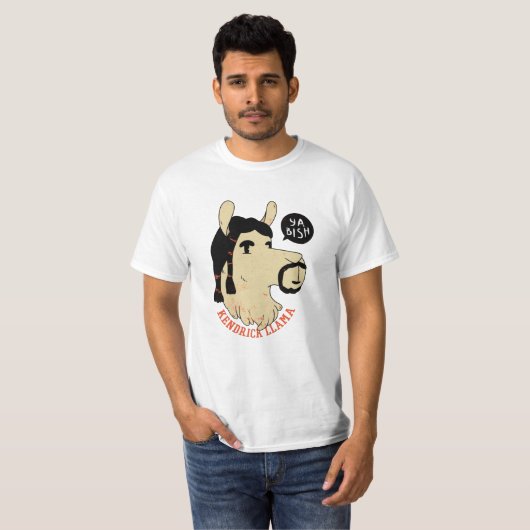 Kendrick Llama T-Shirt (Vorne ganz)
