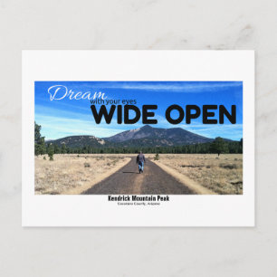 Kendrick Mountain Peak Foto Arizona Reise Postkarte