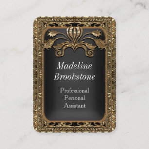 Kendylle Elegant Professionell Rund Visitenkarte