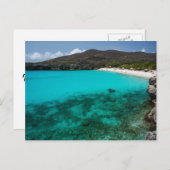 Kenepa Grandi Strand, Curaçao Postkarte (Vorne/Hinten)