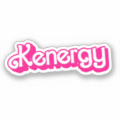 Kenergy Aufkleber (Vorderseite)