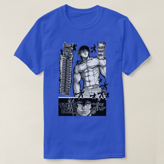 Kengan Ashura Tokita Ohma The Asura T-Shirt (Design vorne)
