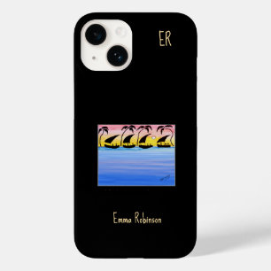 Kenia African Art, Phantastisch Sunset Sailing Case-Mate iPhone 14 Hülle