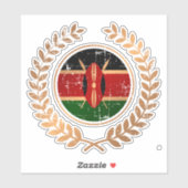 Kenia Aufkleber (Blatt)